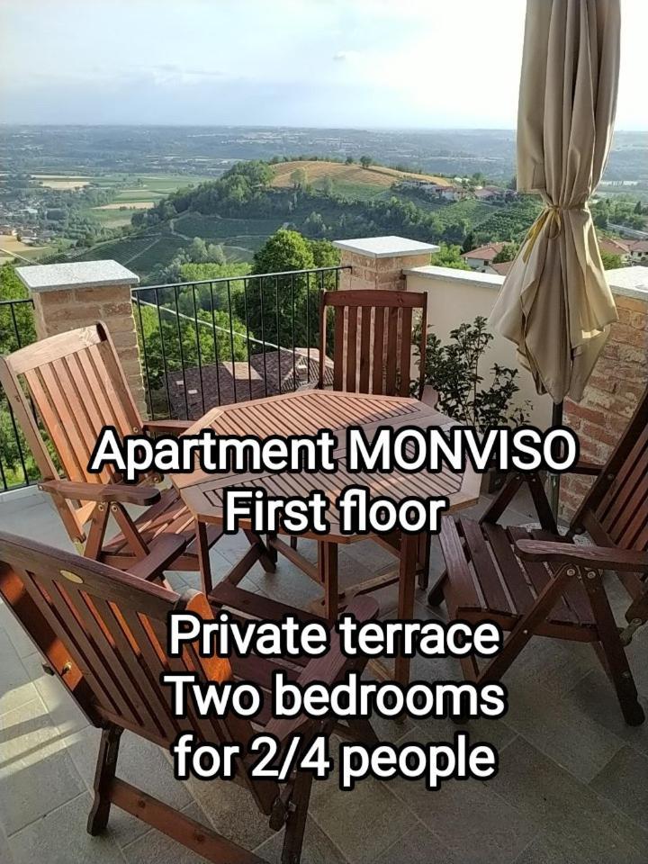Casa Mantel Holiday Home Panoramic View In Langhe Novello Εξωτερικό φωτογραφία